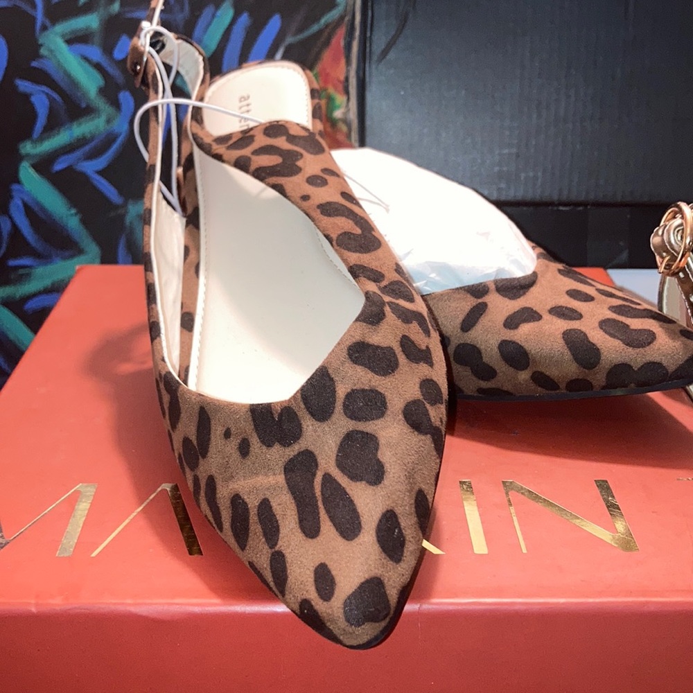 Leopard Print Sandals